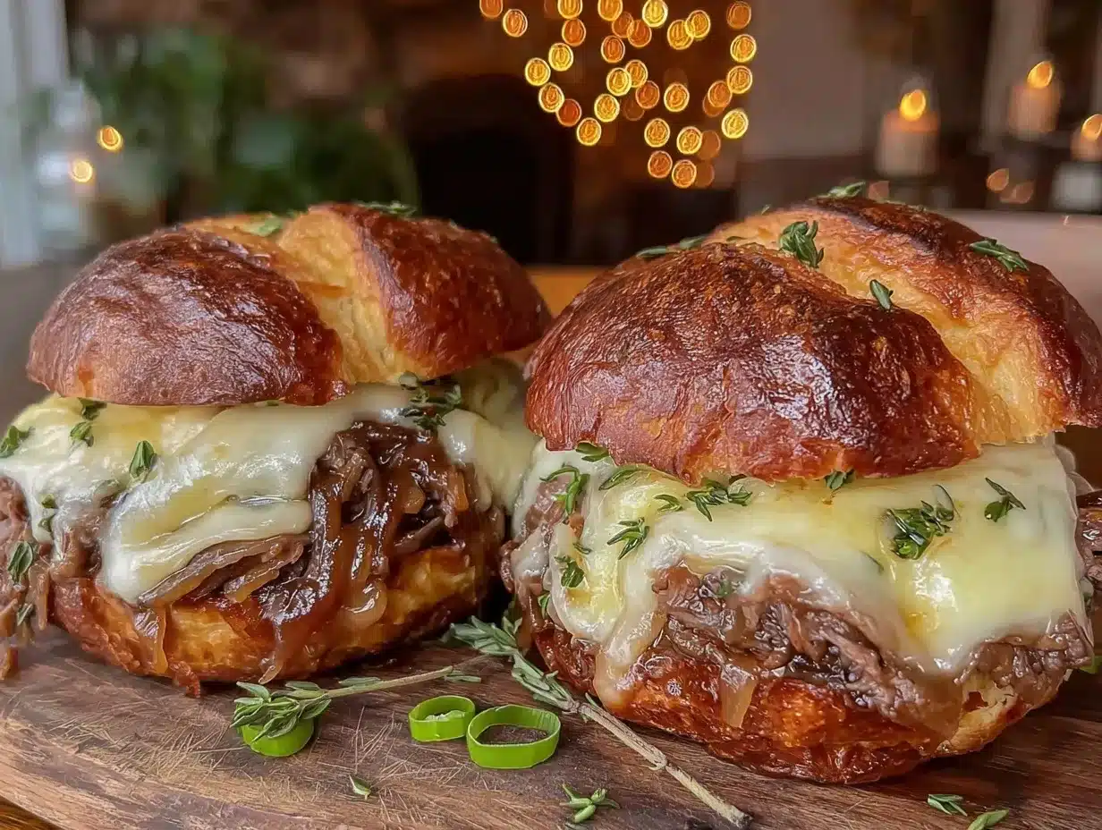 French Onion Beef Sloppy Joes Recipe Easy Ground Beef Dinner Idea 4 French Onion Beef Sloppy Joes preparation steps