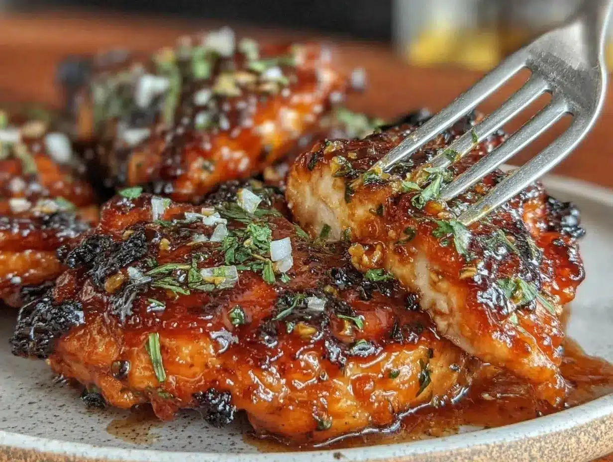 Garlic Brown Sugar Chicken Recipe Perfect for Quick Crispy Glaze in 30 Minutes 4 garlic brown sugar chicken preparation steps