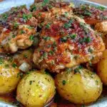 Garlic Parmesan Chicken Crockpot - featured image