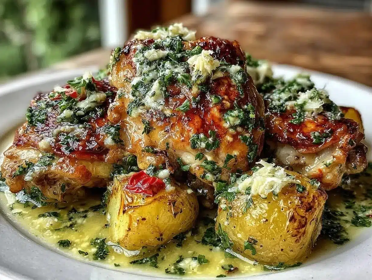 Easy Garlic Parmesan Crockpot Chicken and Potatoes Recipe for Perfect Dinner 4 garlic parmesan crockpot chicken and potatoes preparation steps