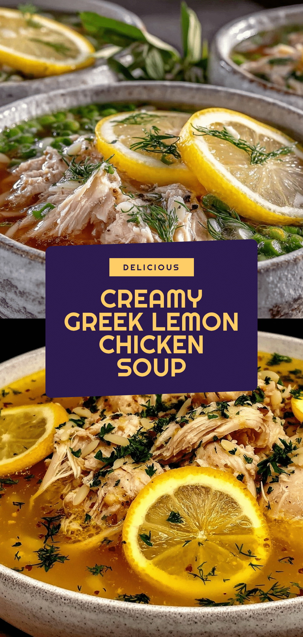 Greek Lemon Chicken Soup Recipe Easy Homemade Soup with Tender Chicken and Bright Flavors 5 Greek lemon chicken soup recipe