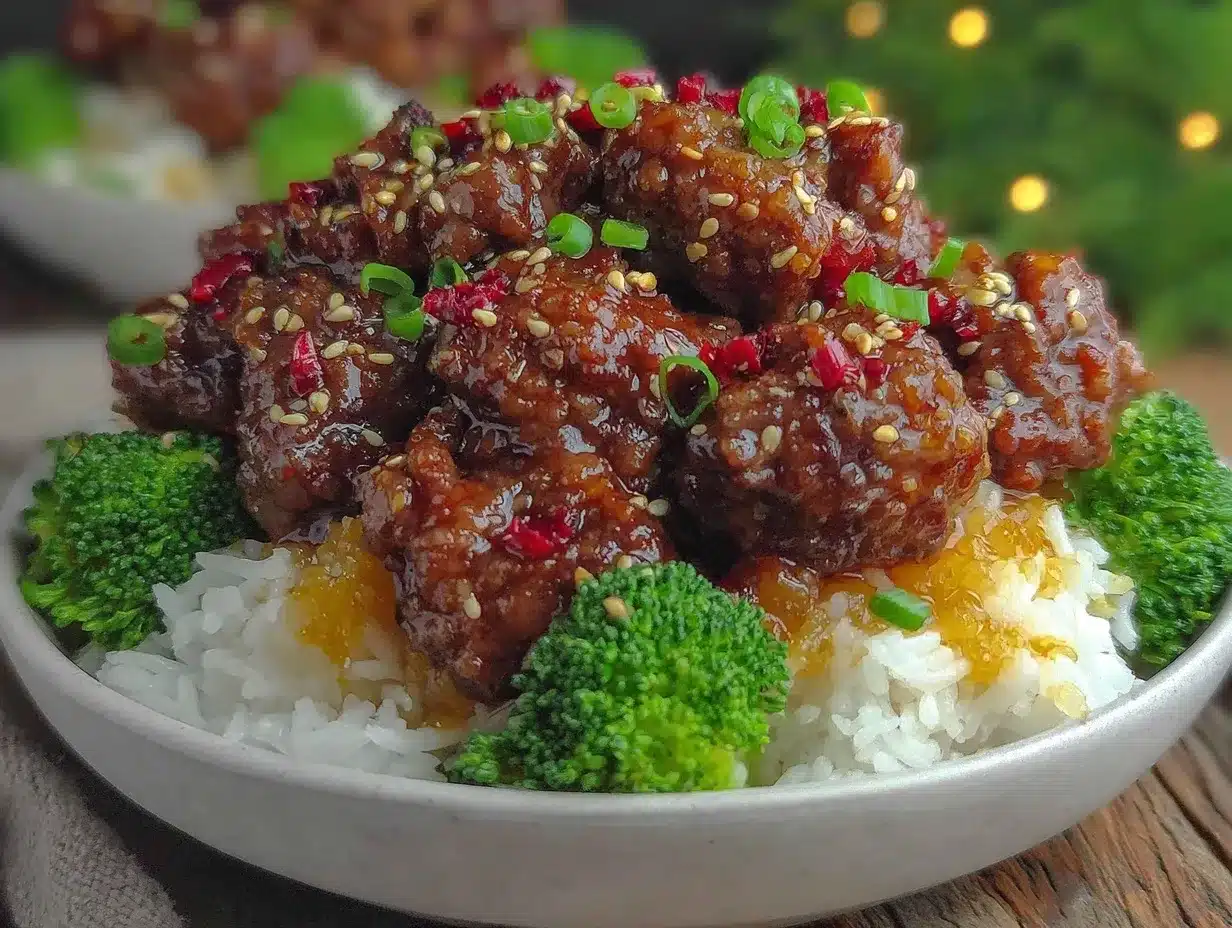 Ground Beef Hot Honey Bowl Recipe Easy High Protein Meal Prep Win 4 Ground Beef Hot Honey Bowl preparation steps