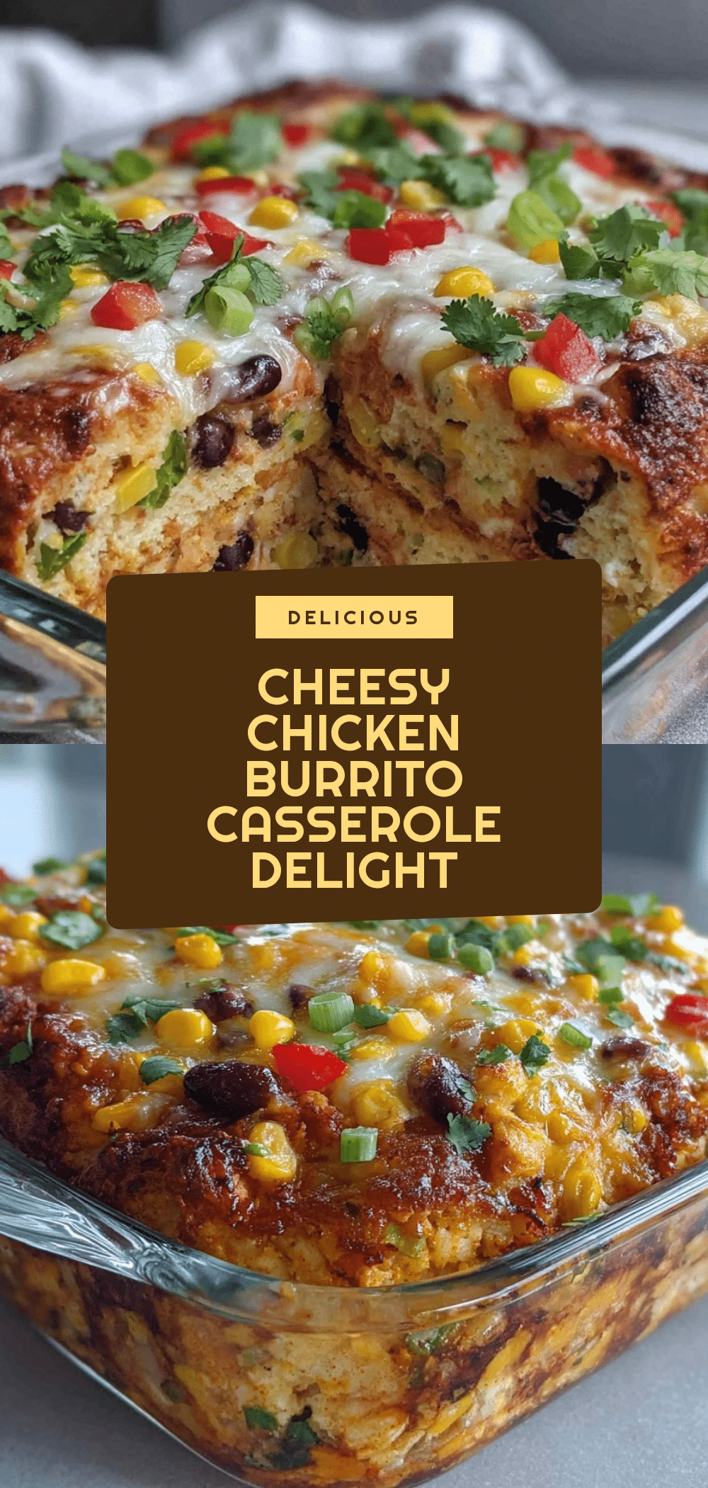 Healthy Chicken Burrito Casserole Recipe Easy Clean Eating Meal Idea 5 healthy chicken burrito casserole recipe