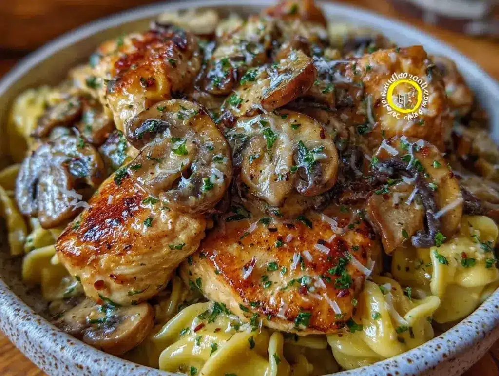 Home 2 healthy chicken mushroom stroganoff - featured image