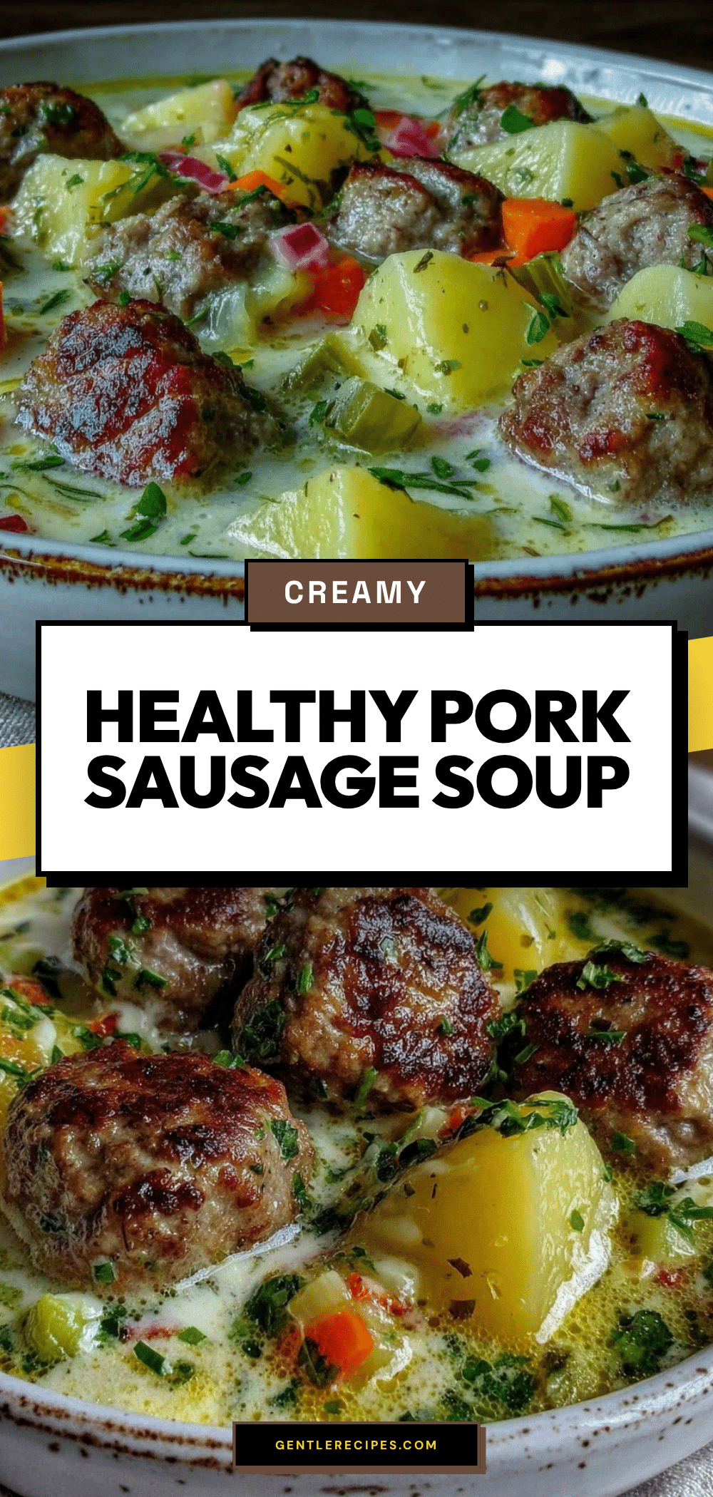 Healthy Pork Sausage Potato Soup Recipe Easy Creamy Velvety Broth 5 healthy pork sausage potato soup recipe