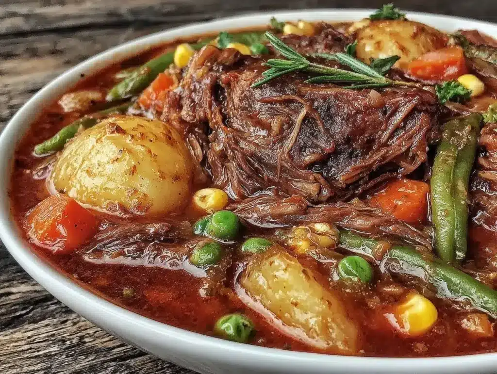 Home 3 hearty vegetable beef soup - featured image