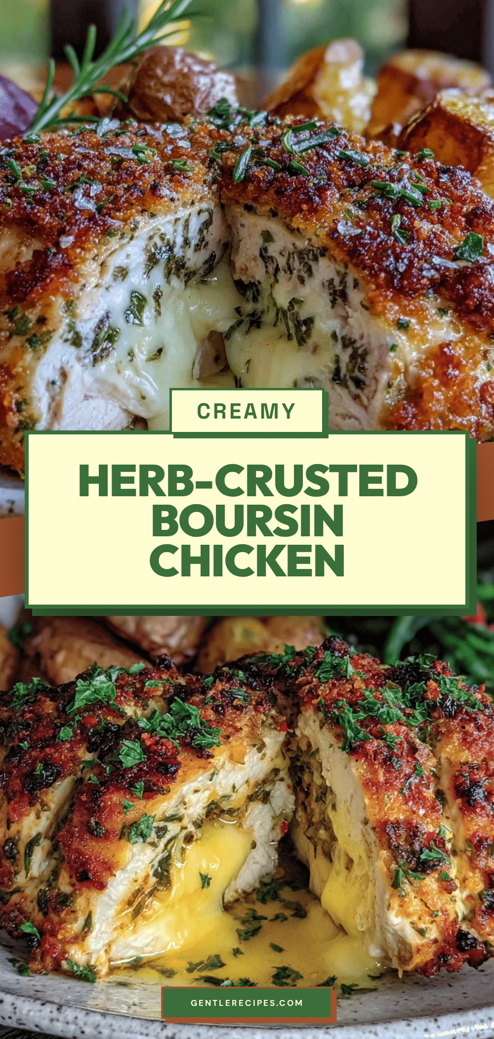 Herb-Crusted Boursin Chicken Recipe Easy Cozy Dinner Ready in 30 Minutes 5 herb-crusted boursin chicken recipe