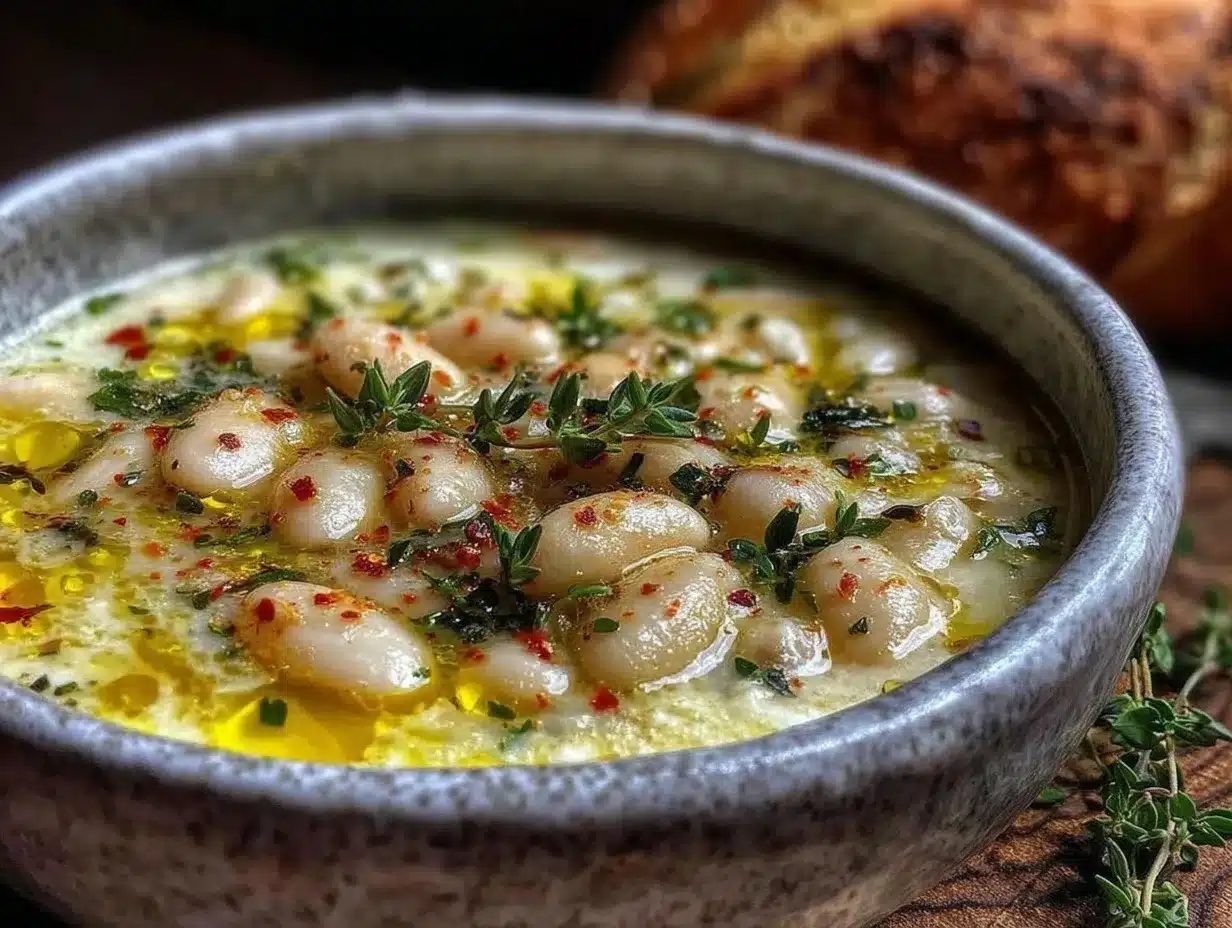 High Protein White Bean Soup Recipe Easy Creamy Dinner Idea 4 high protein white bean soup recipe preparation steps