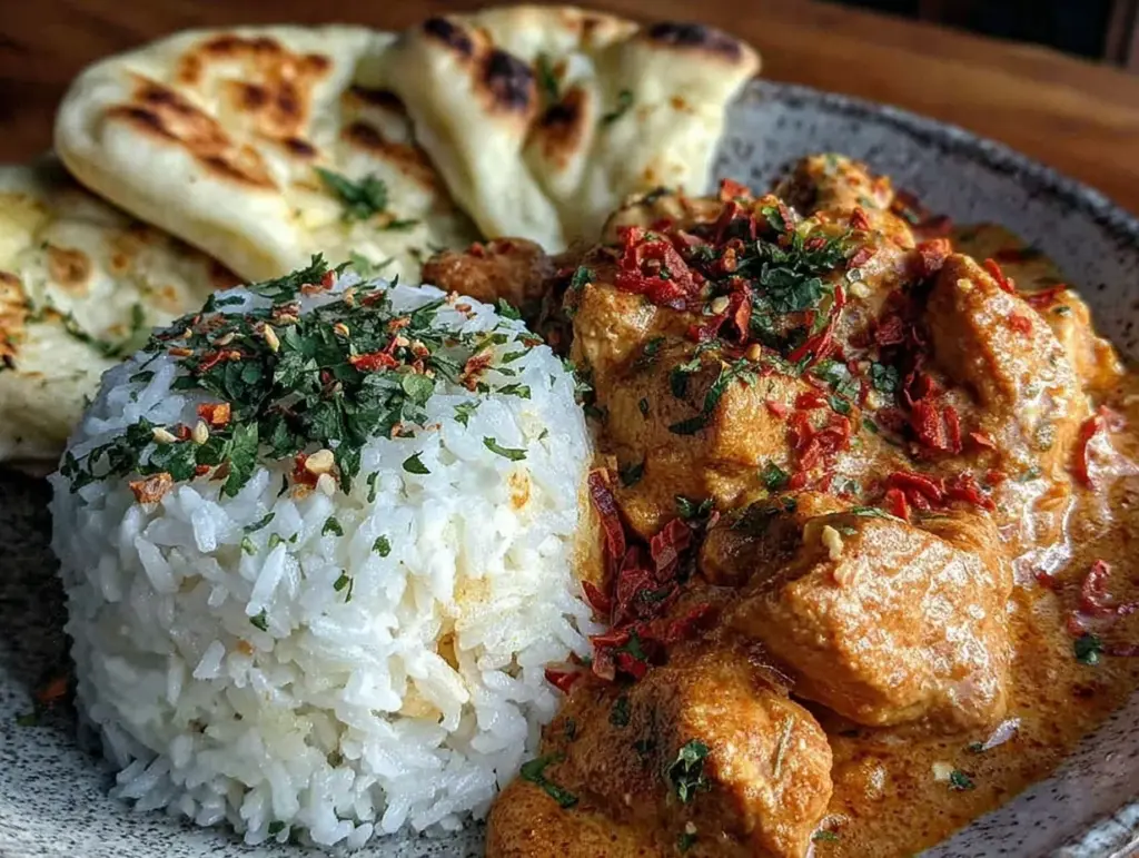 homemade butter chicken recipe - featured image