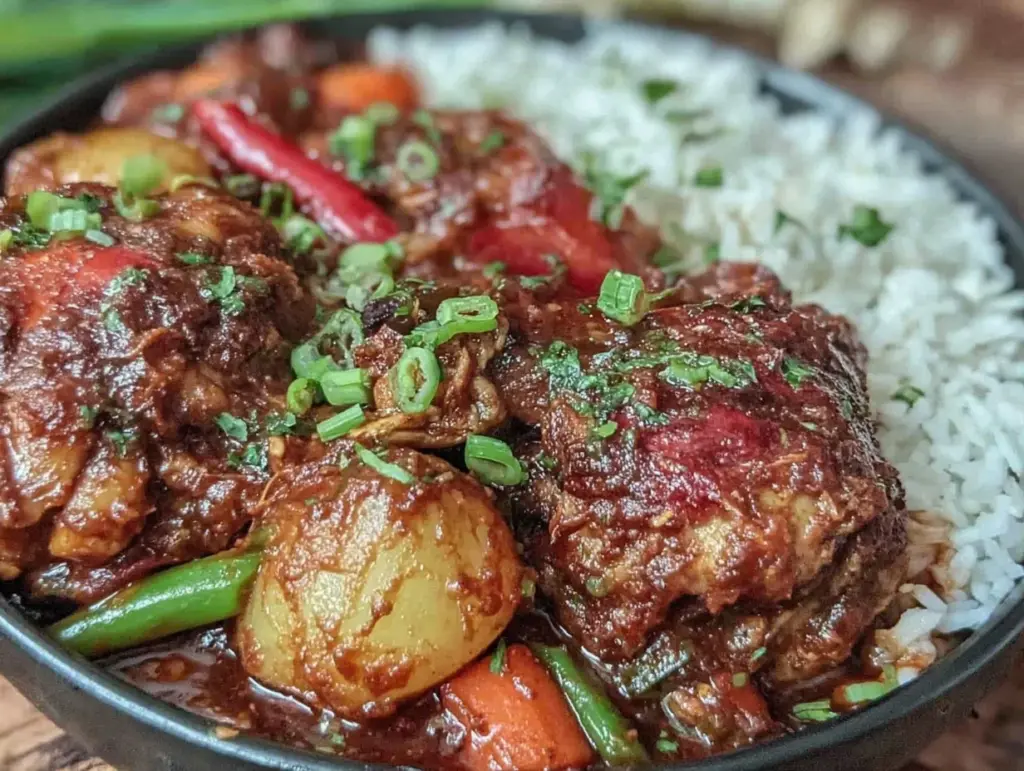 Jamaican curry chicken recipe - featured image