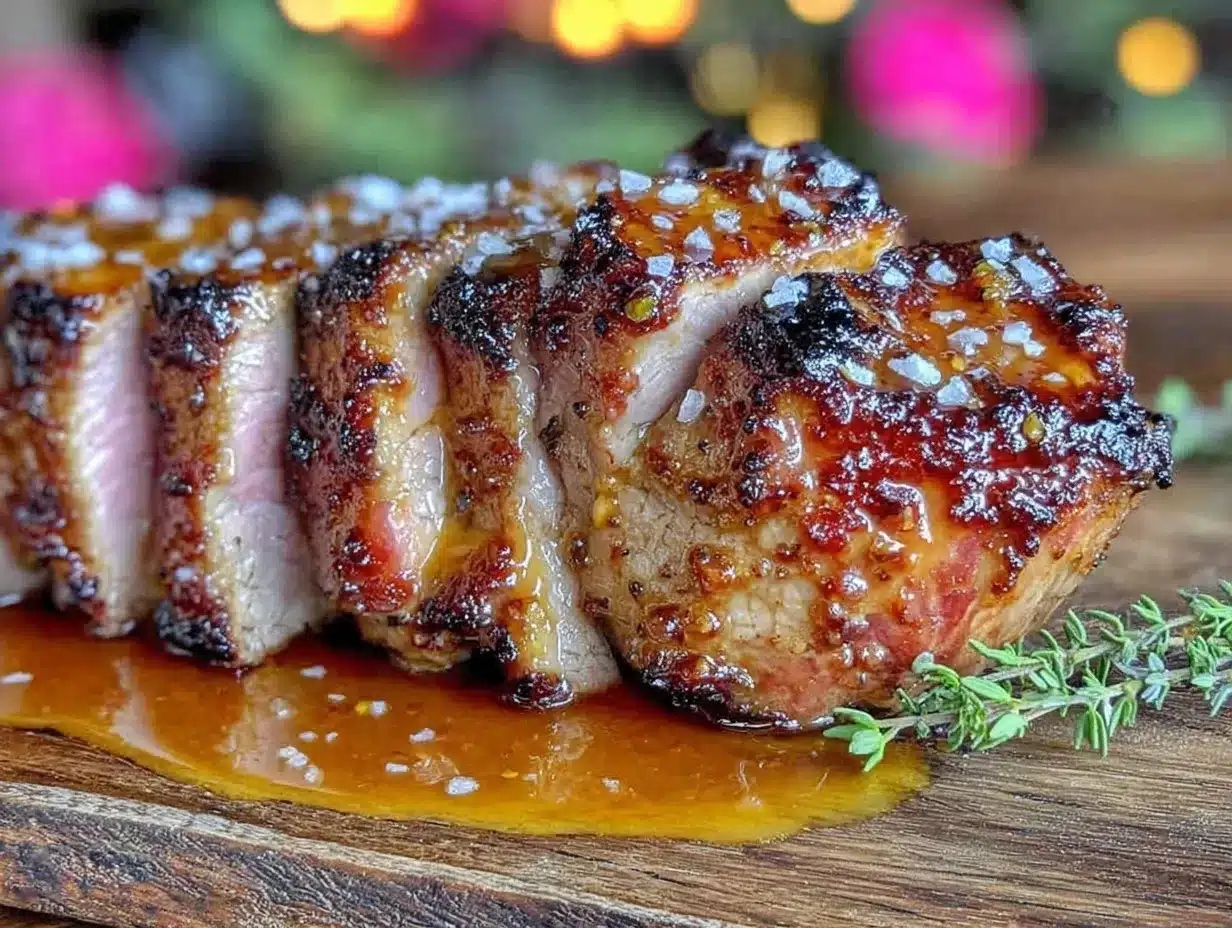 Juicy Honey Garlic Pork Tenderloin Recipe Easy Weeknight Dinner Idea 4 juicy honey garlic pork tenderloin preparation steps