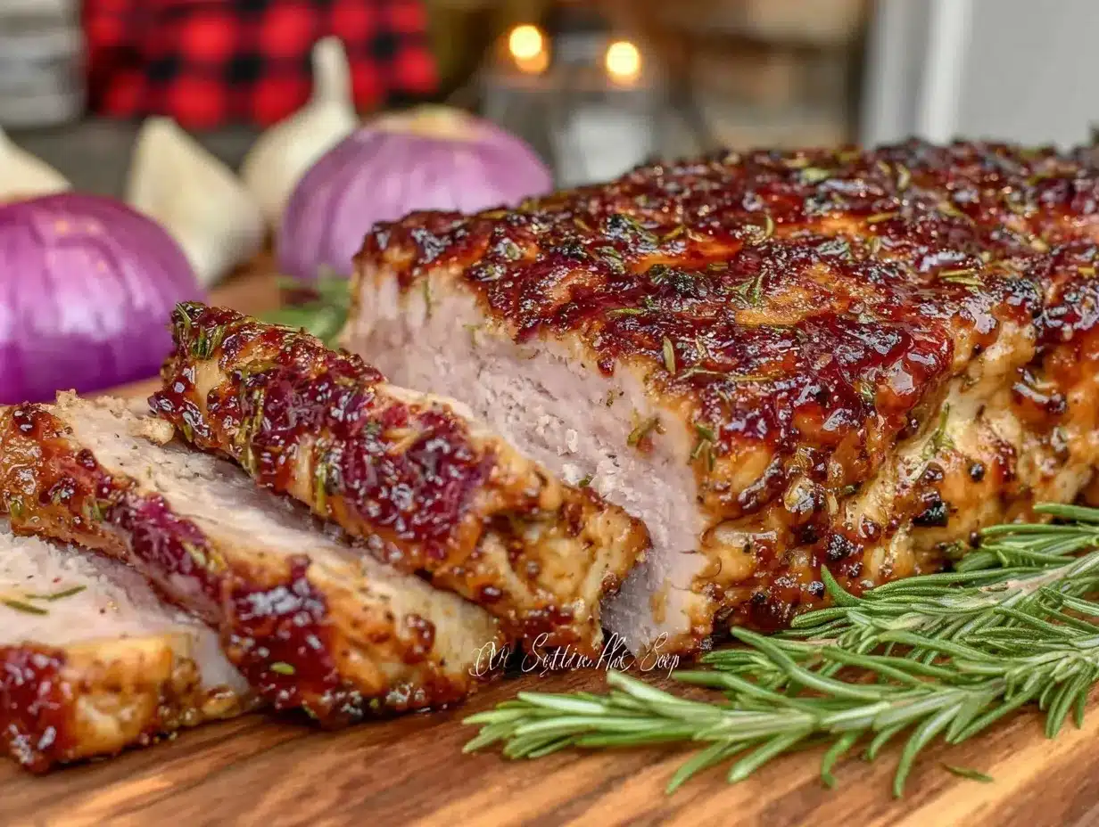 Juicy Tender Pork Loin Roast Easy Oven Recipe for Perfect Dinner 4 juicy tender pork loin roast preparation steps