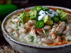 Home 4 keto white chicken chili - featured image