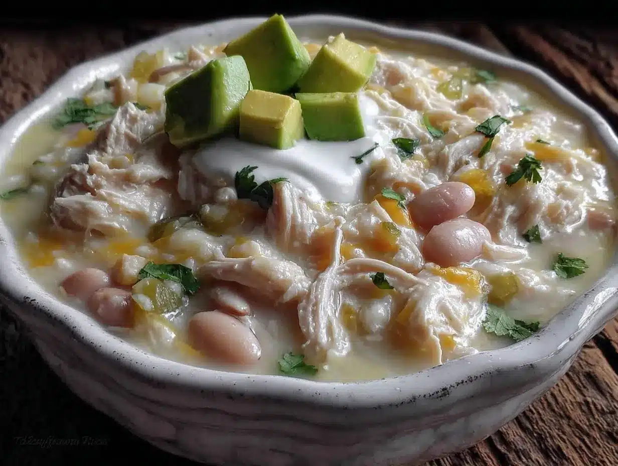 Keto White Chicken Chili Recipe Easy Low Carb Weeknight Dinner 4 keto white chicken chili preparation steps