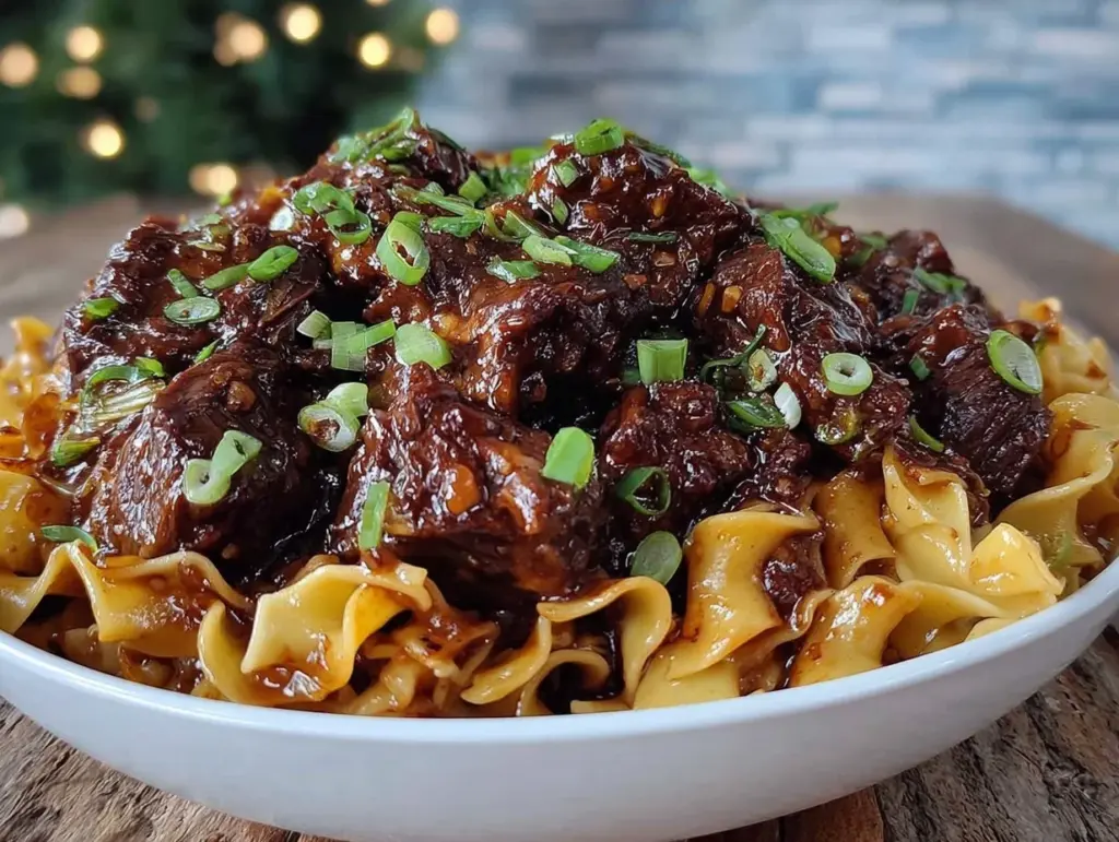 korean beef noodles recipe - featured image