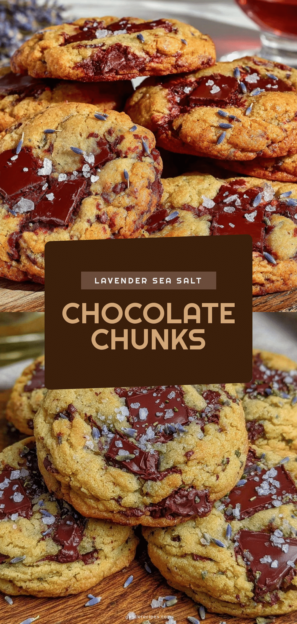 Lavender & Sea Salt Chocolate Chunk Cookies Recipe with Crispy Edges Easy and Perfect 5 lavender sea salt chocolate chunk cookies recipe