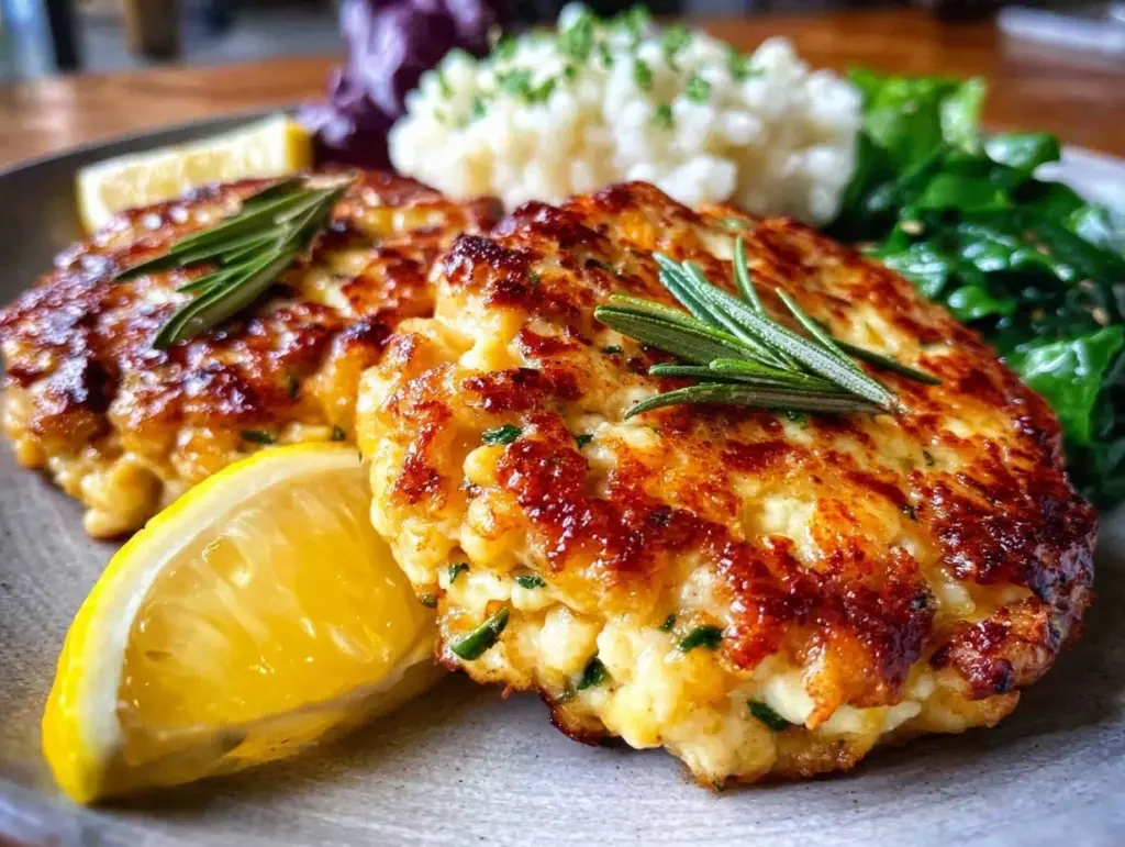 Home 1 lemon rosemary chicken patties - featured image