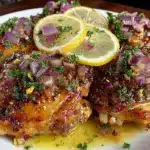 lemon shallot chicken - featured image