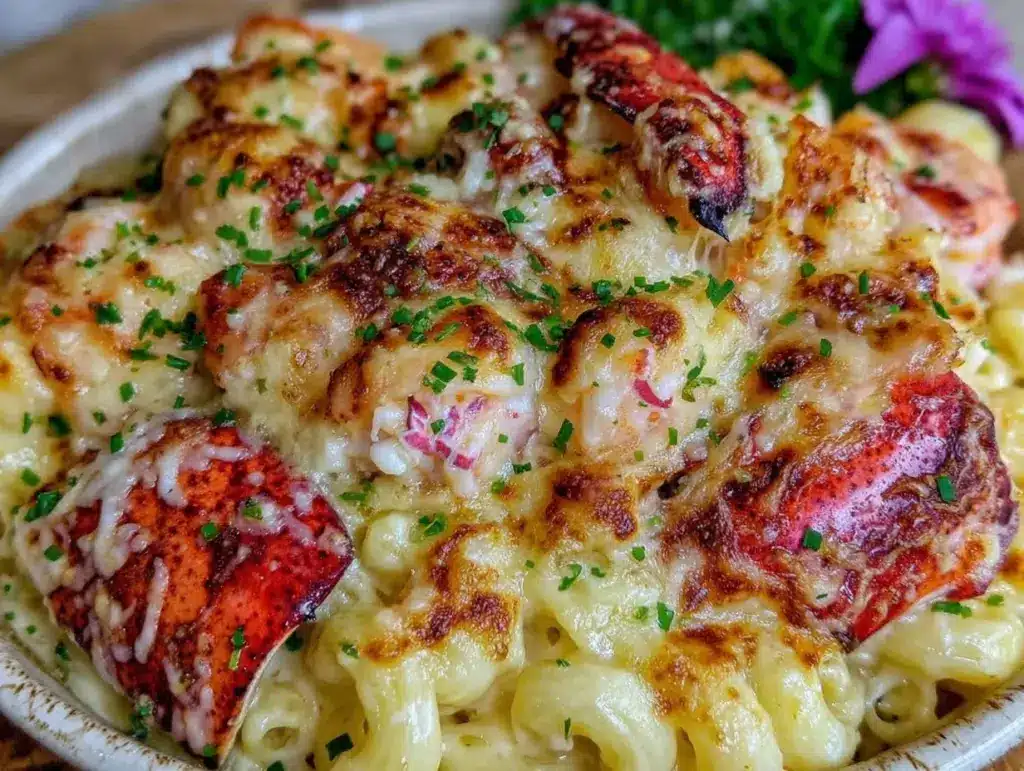 lobster crab shrimp macaroni and cheese - featured image
