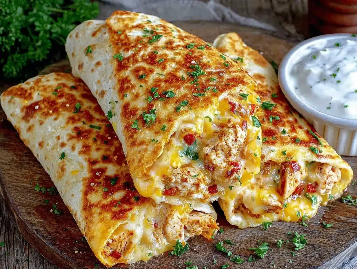 Low Carb Cheesy Garlic Chicken Wraps Easy Healthy Dinner Recipe 4 low carb cheesy garlic chicken wraps preparation steps