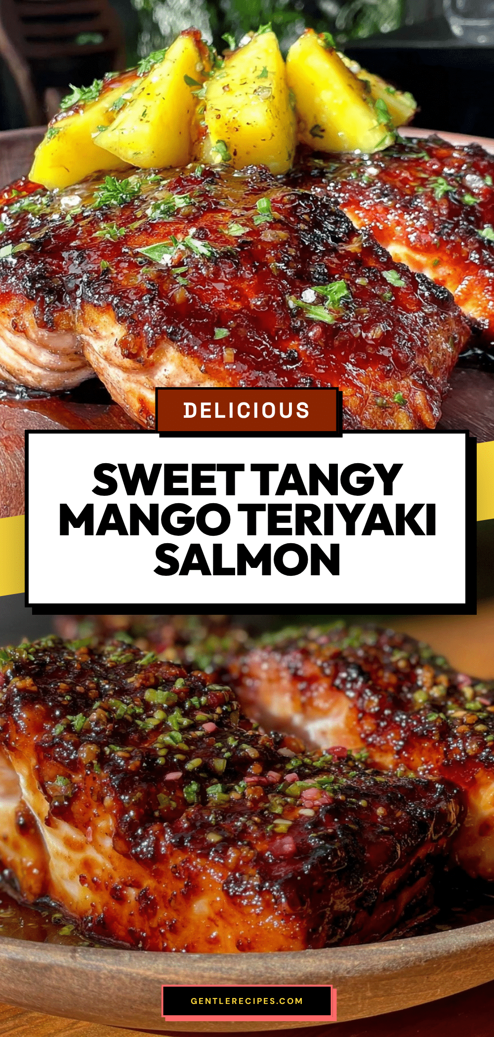 Mango Teriyaki Salmon Recipe Easy Sweet Tangy Glaze for Dinner 5 mango teriyaki salmon recipe recipe