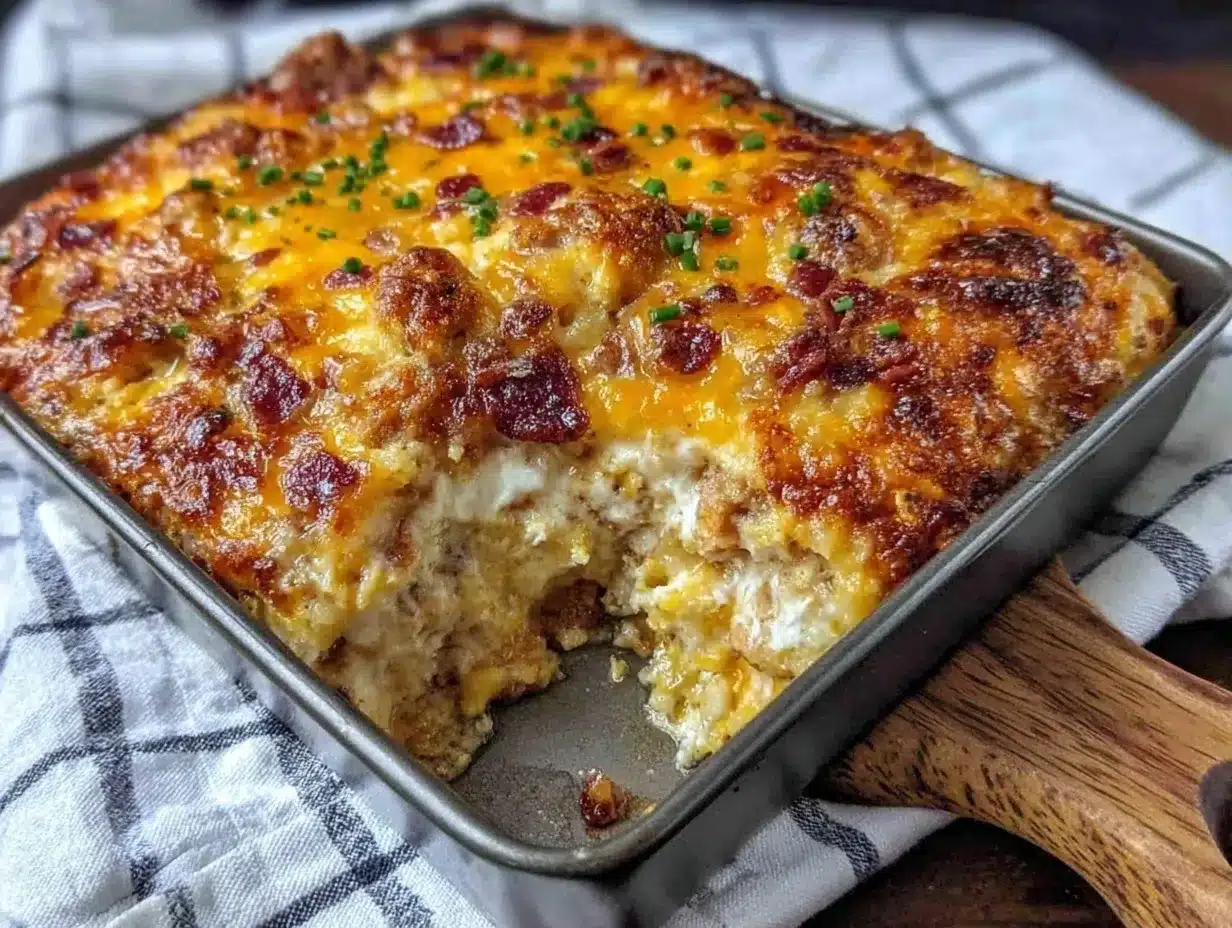 Million Dollar Chicken Casserole Recipe Easy Comfort Meal Idea 4 Million Dollar Chicken Casserole preparation steps