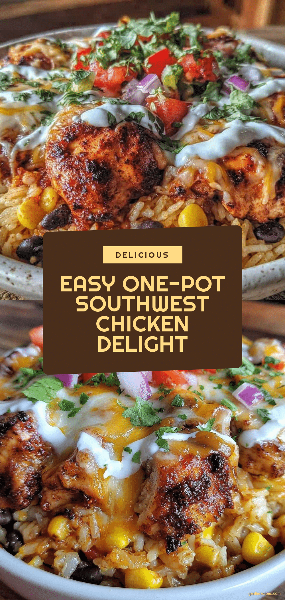 One-Pot Southwest Chicken and Rice Easy 30-Minute Dinner Recipe 5 one-pot southwest chicken and rice recipe
