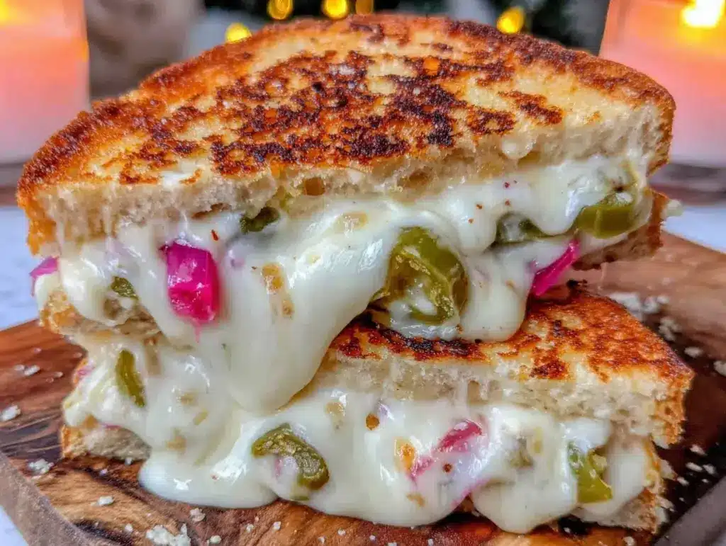 pickle grilled cheese sandwich - featured image