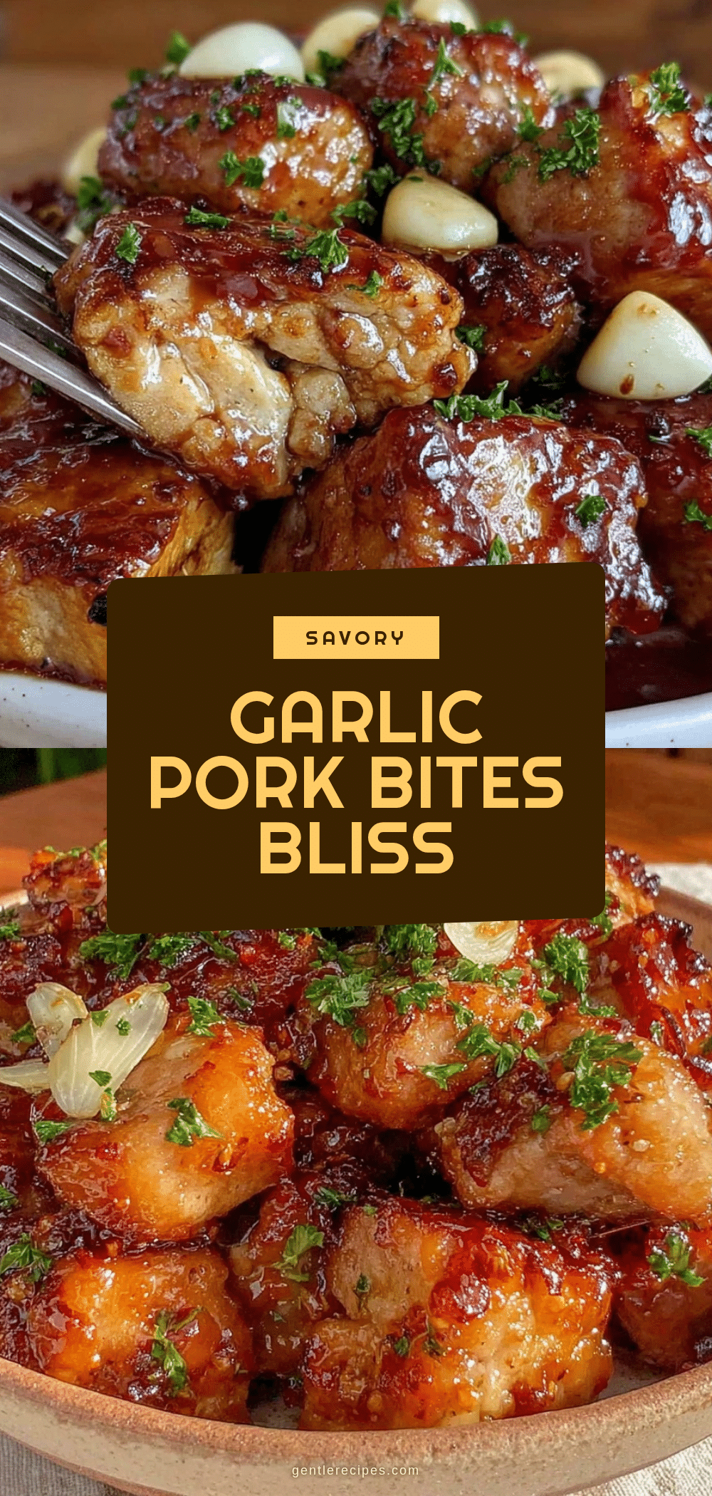 Savory Garlic Pork Bites Recipe Easy Dinner Ready in 25 Minutes 5 savory garlic pork bites recipe