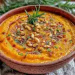 savory Italian sweet potato soup - featured image