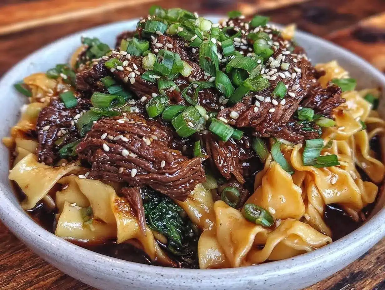 Savory Korean Beef Noodles Recipe Easy Cozy Weeknight Dinner Ideas 4 savory Korean beef noodles recipe preparation steps