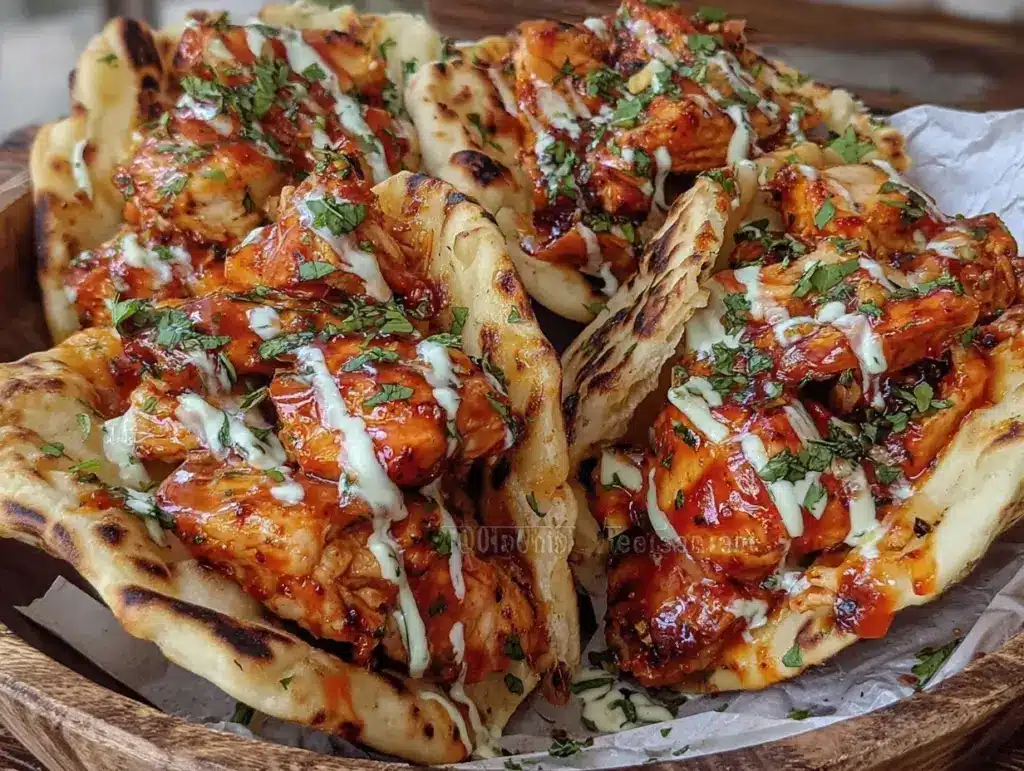 sheet pan chicken pitas - featured image