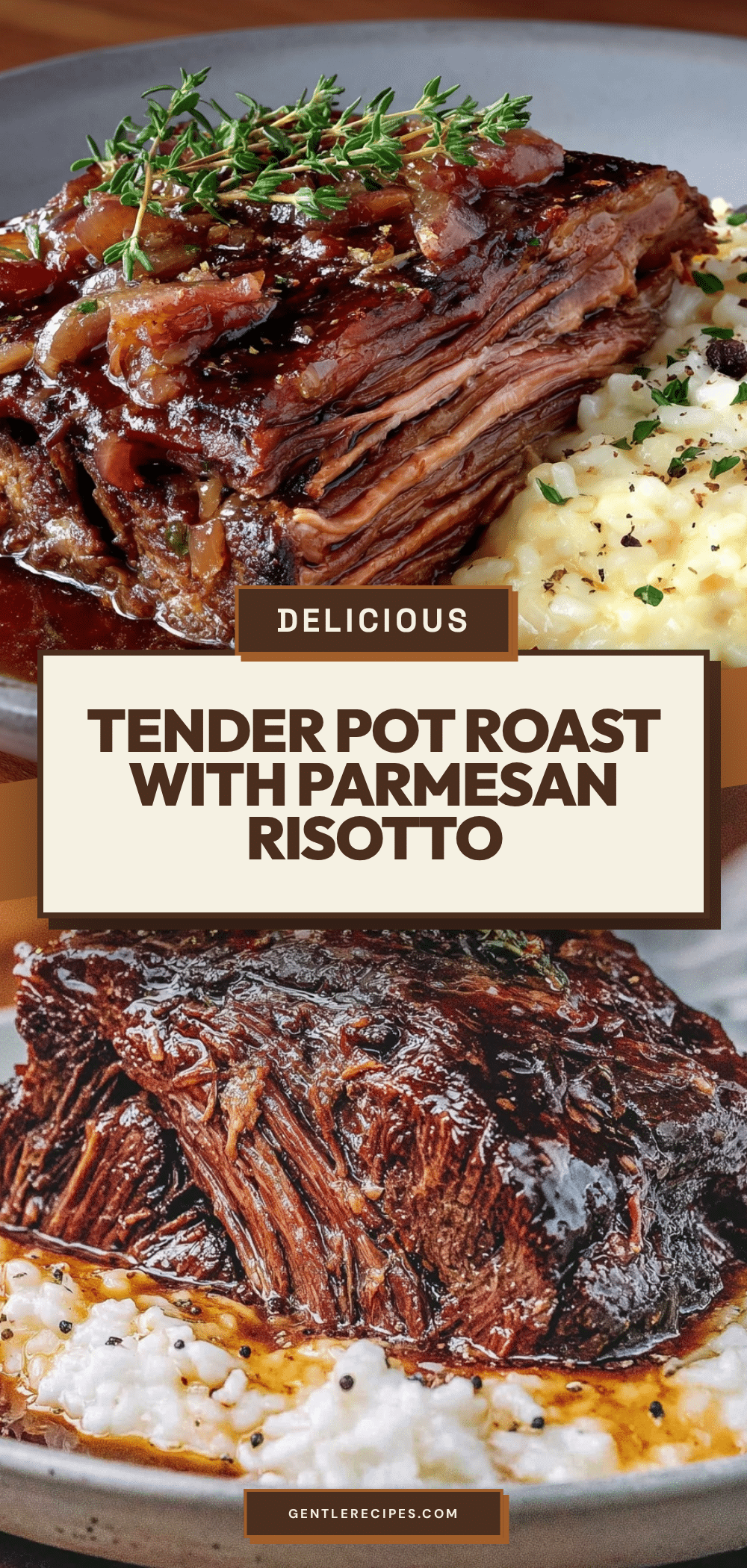 Slow-Braised Pot Roast Recipe with Creamy Parmesan Risotto Easy and Tender 5 slow-braised pot roast recipe