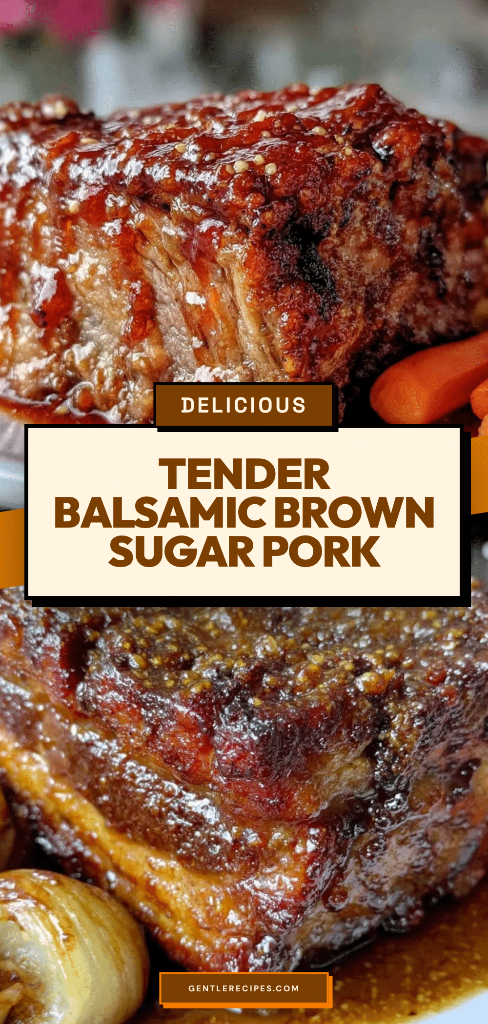 Slow Cooker Balsamic Brown Sugar Pork Roast Recipe Easy Tender Juicy 5 slow cooker balsamic brown sugar pork roast recipe