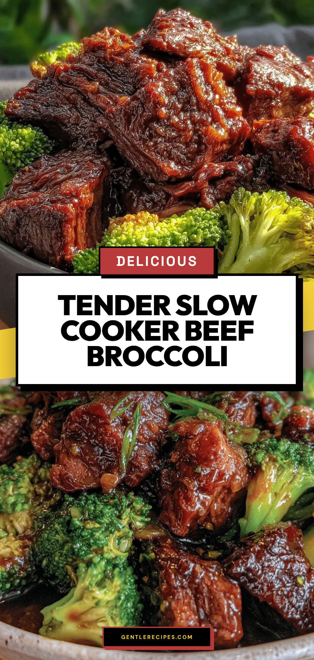 Slow Cooker Beef and Broccoli Recipe Easy 5-Ingredient Dinner Idea 5 slow cooker beef and broccoli recipe recipe
