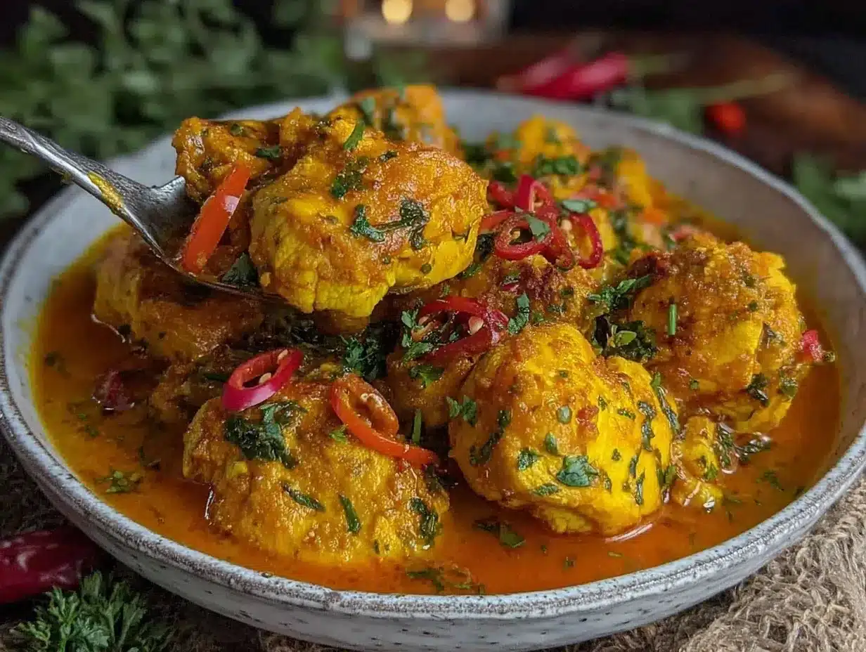 Slow Cooker Coconut Curry Chicken Recipe Easy Tender Juicy Flavor 4 slow cooker coconut curry chicken preparation steps