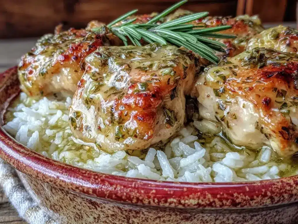 Home 3 slow cooker lemon herb chicken and rice - featured image