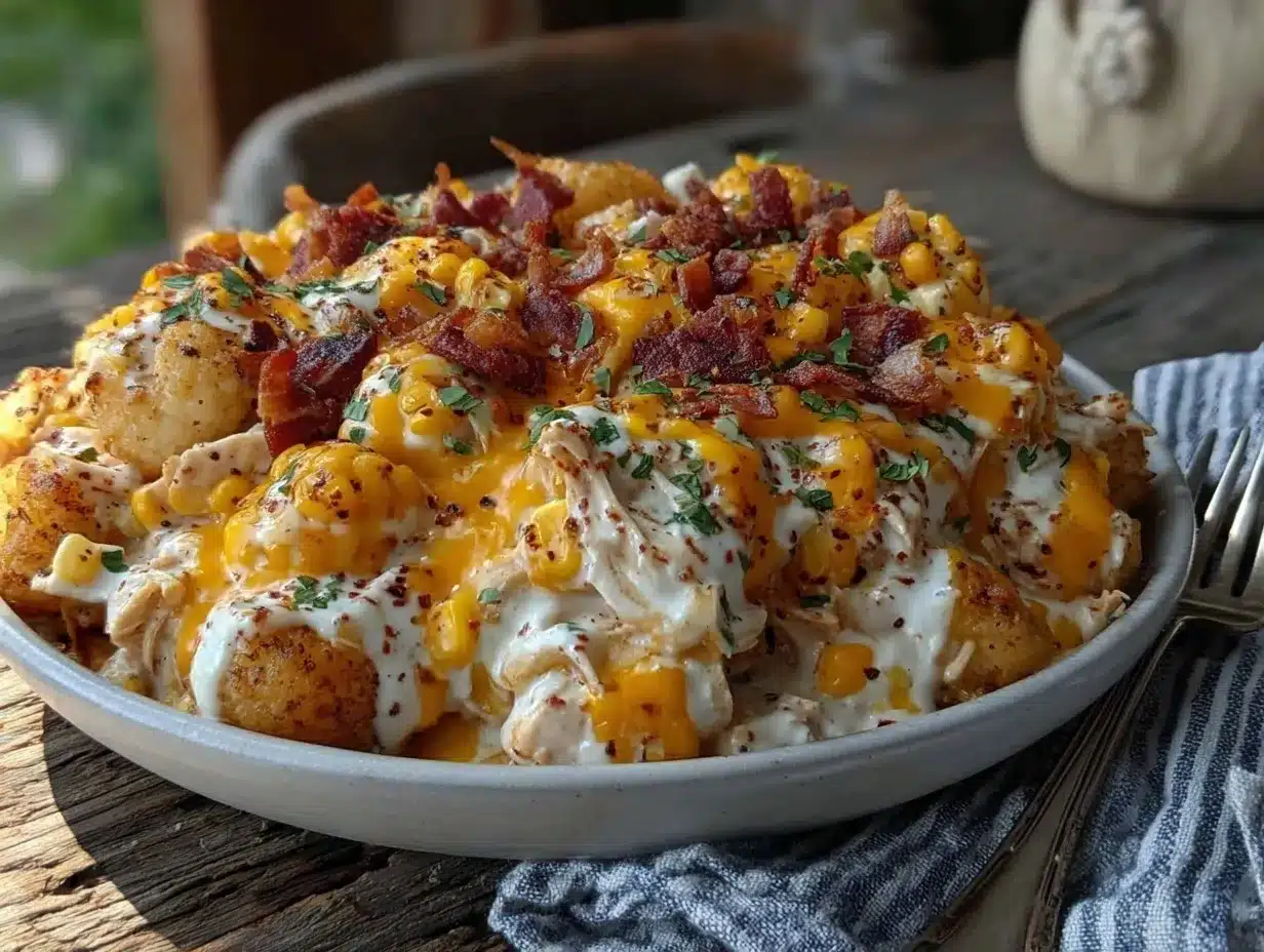 Slow Cooker Street Corn Chicken Recipe 5 Easy Comfort Dinner Ideas 4 slow cooker street corn chicken preparation steps