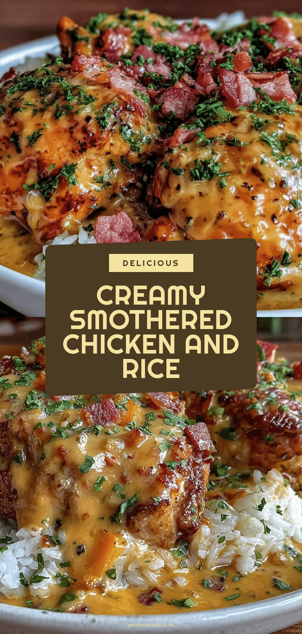 Smothered Chicken and Rice Recipe Easy Comfort Food Ready in 30 Minutes 5 smothered chicken and rice recipe recipe