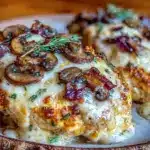 smothered chicken copycat recipe - featured image