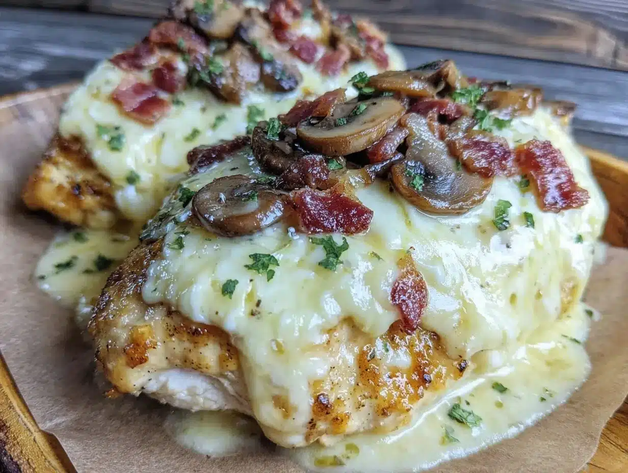 Smothered Chicken Copycat Recipe with Creamy Cheese Sauce Easy and Perfect Dinner Idea 4 smothered chicken copycat recipe preparation steps
