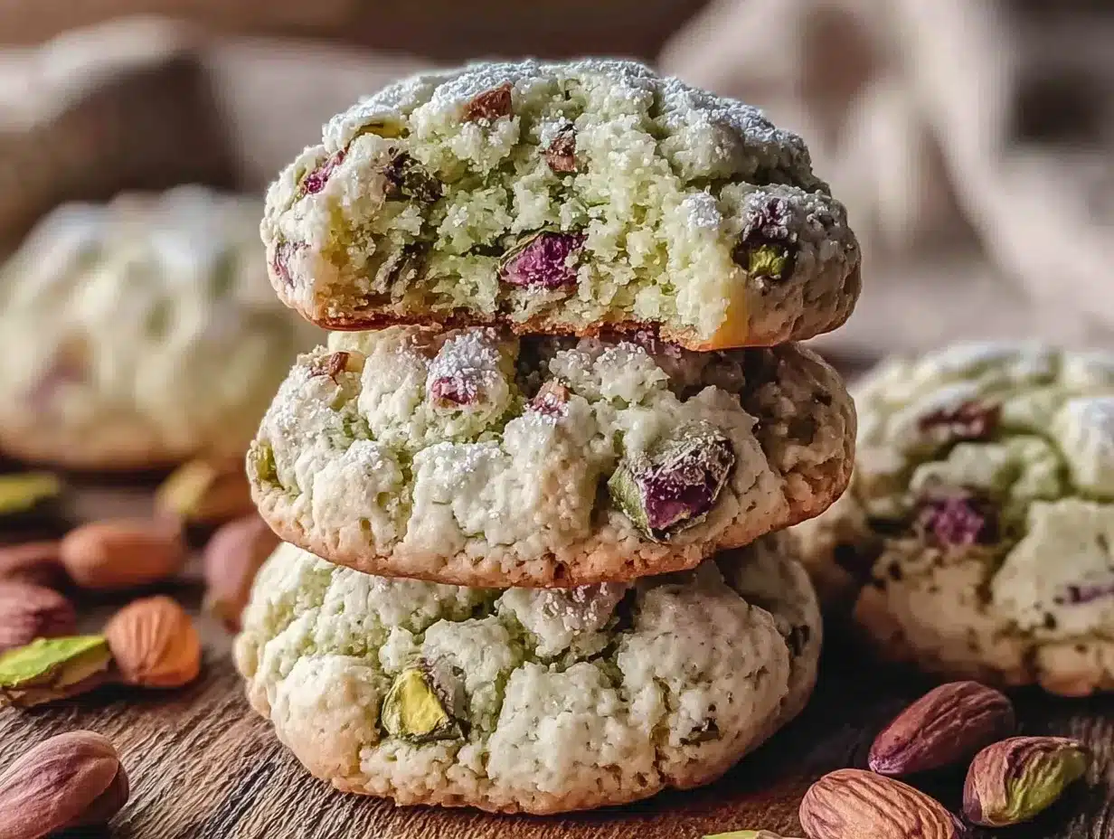 Soft Pistachio Ricotta Cookies Recipe 5 Easy Steps for Moist Texture 4 soft pistachio ricotta cookies preparation steps