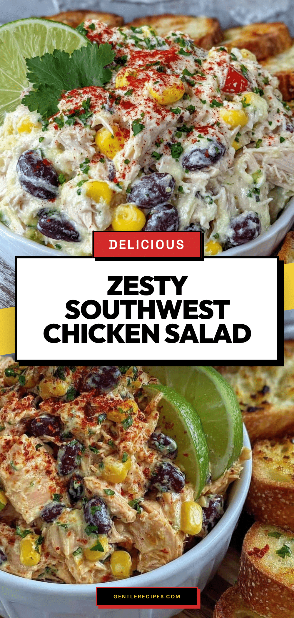 Southwest Chicken Salad Recipe Easy High Protein Meal Prep Lunch 5 Southwest Chicken Salad recipe