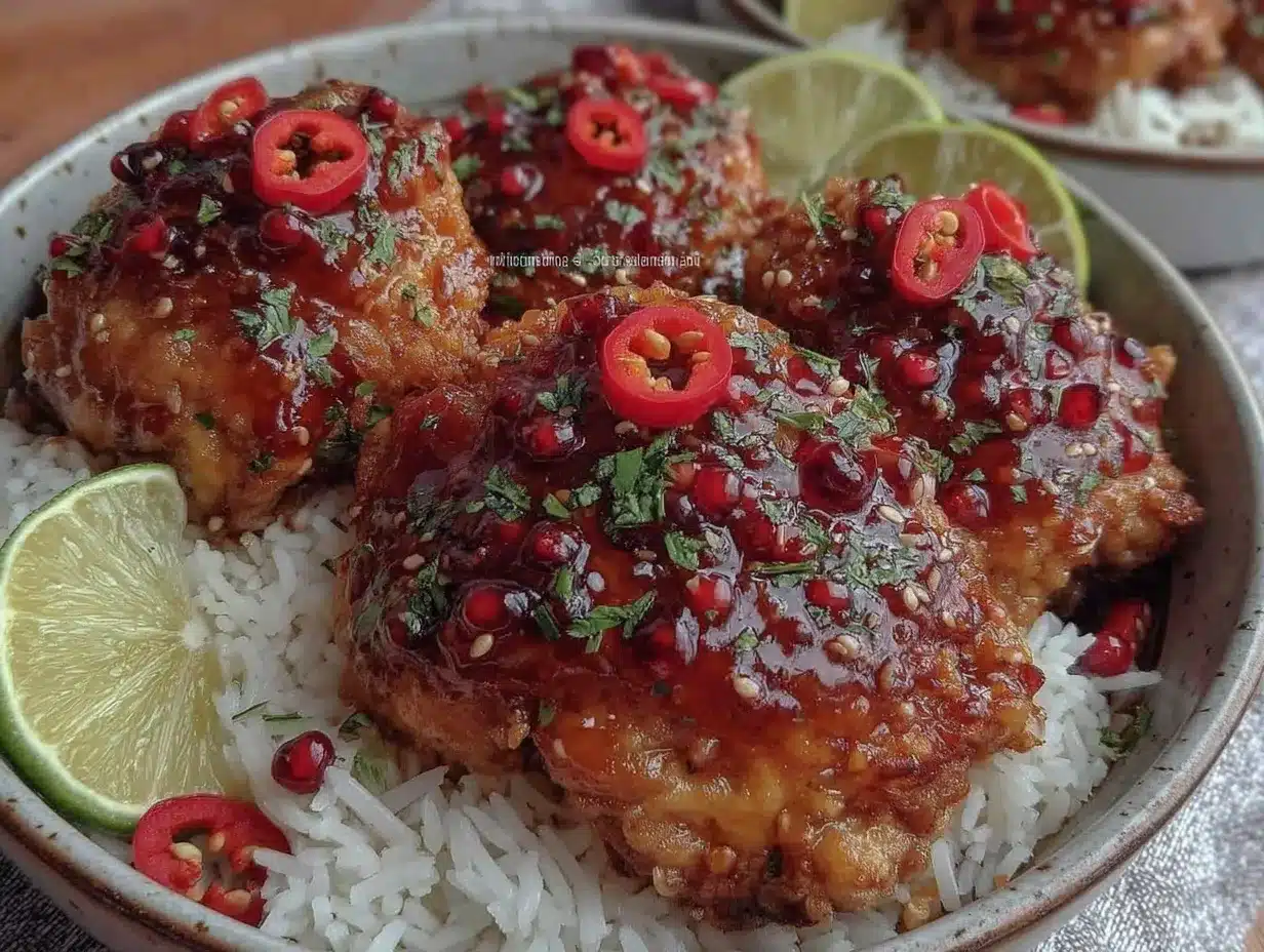 Thai Sweet Chili Chicken Recipe Easy Crispy Sticky Sauce Perfect for Dinner 4 thai sweet chili chicken preparation steps