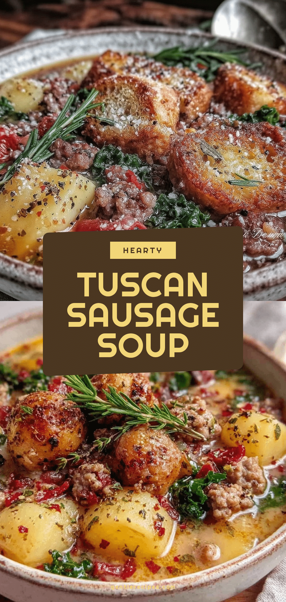 Tuscan Sausage and Potato Soup Recipe Easy Hearty Dinner in 30 Minutes 5 Tuscan sausage and potato soup recipe