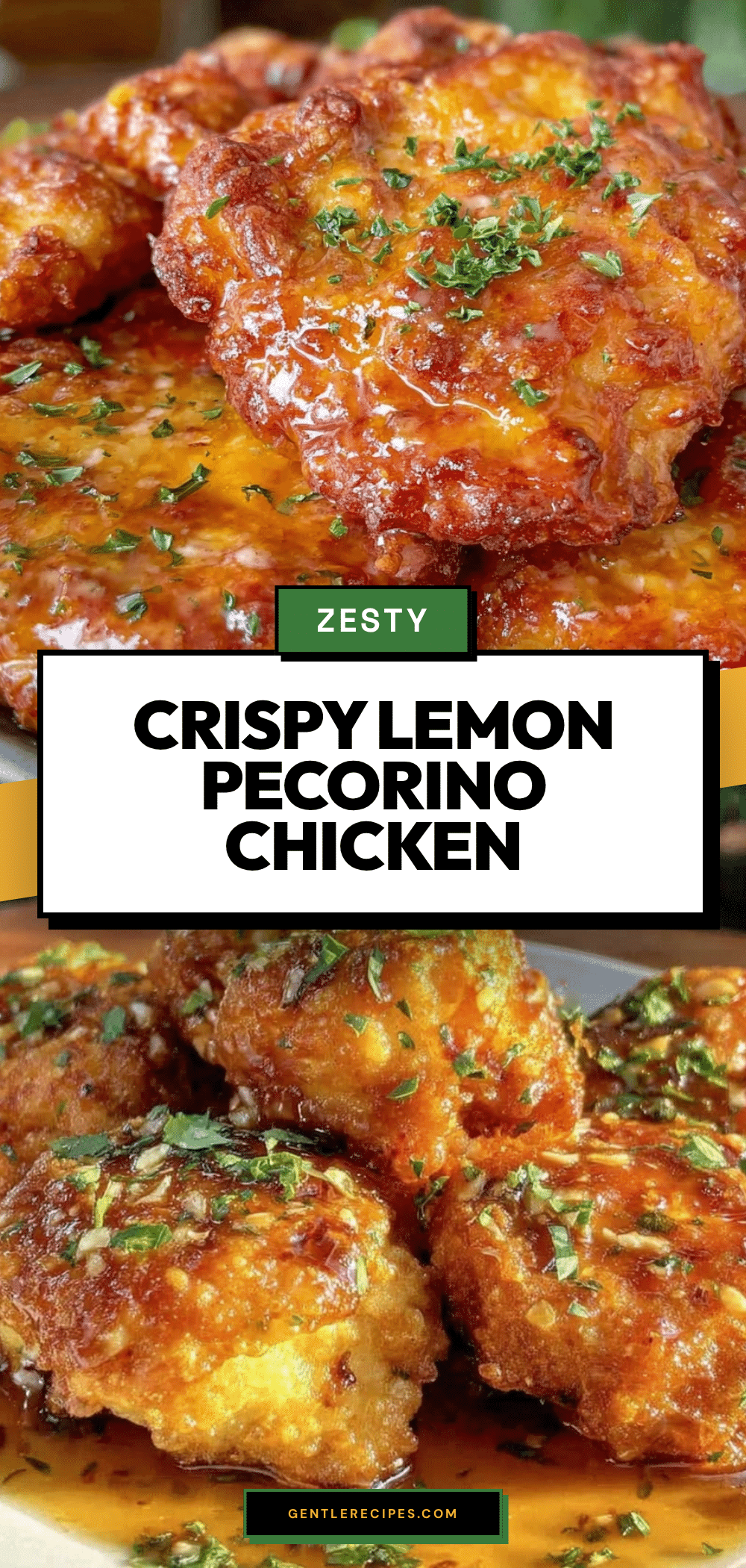 Zesty Lemon Pecorino Crispy Chicken Recipe Easy Perfect Dinner Entree 5 zesty lemon pecorino crispy chicken recipe
