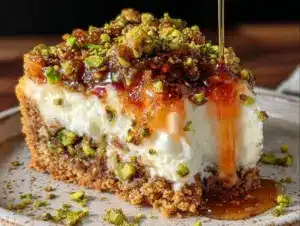 Home 4 baklava pistachio cheesecake - featured image