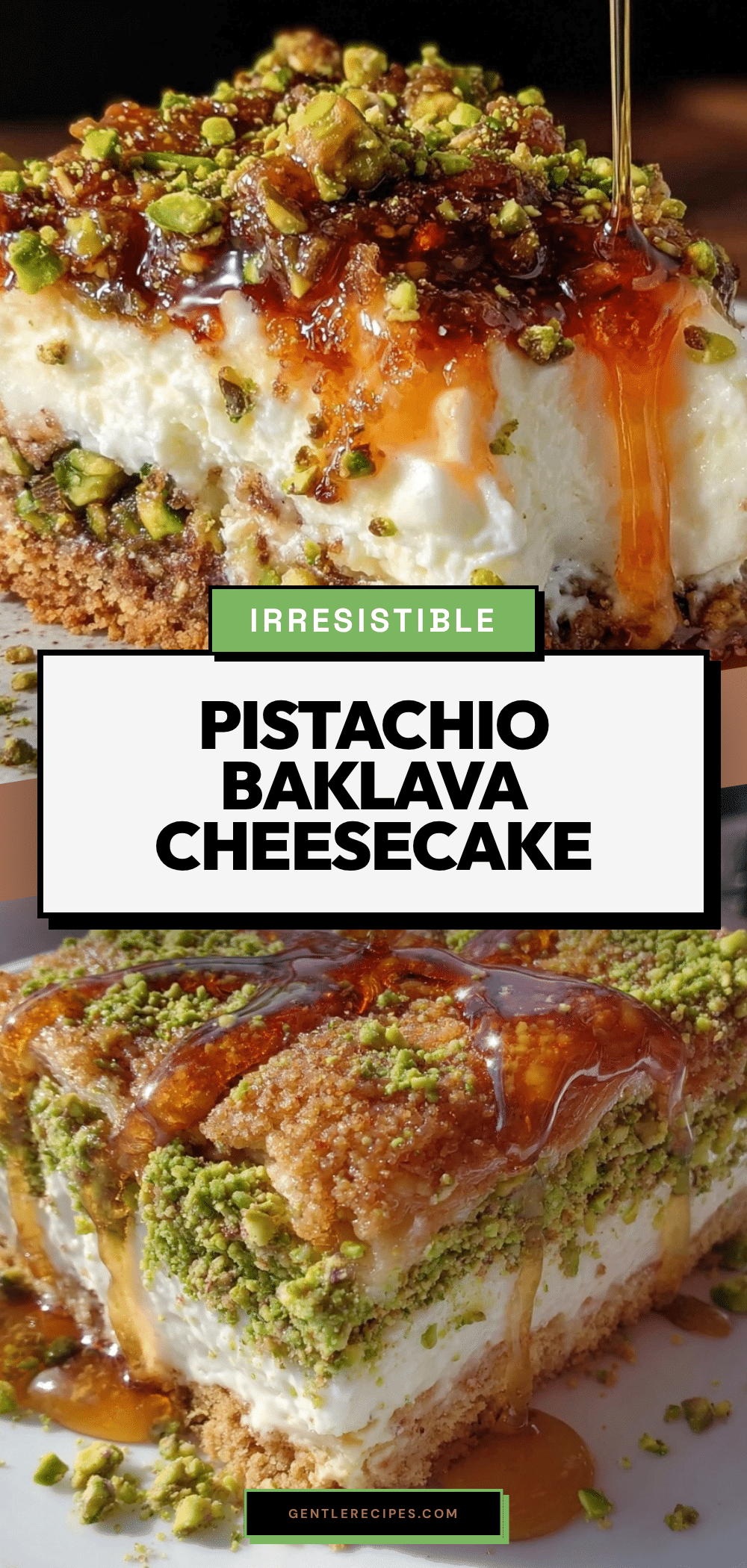 Baklava Pistachio Cheesecake Recipe Easy Homemade Dessert to Impress 5 baklava pistachio cheesecake recipe