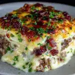 cheeseburger lasagna - featured image