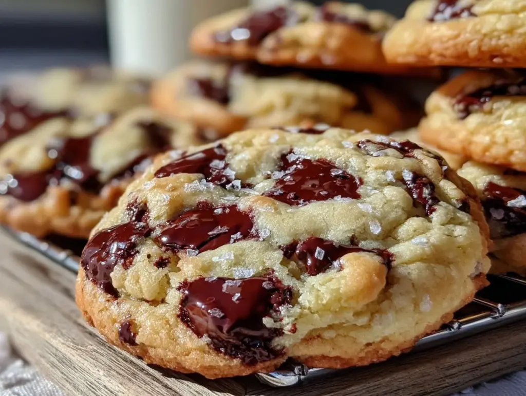 chewy chocolate chip cookies recipe - featured image
